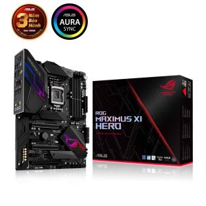 Mainboard ROG MAXIMUS XI HERO (Intel Z390, Socket 1151, ATX, 4 khe RAM DDR4)